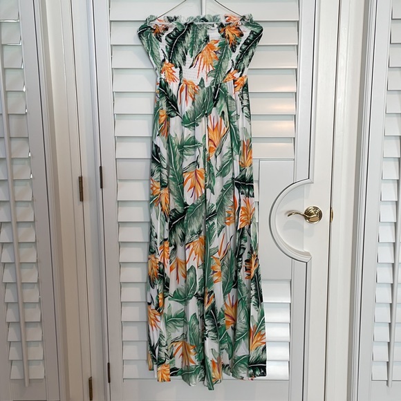 luxxel maxi dress in floral pattern - Picture 3 of 6